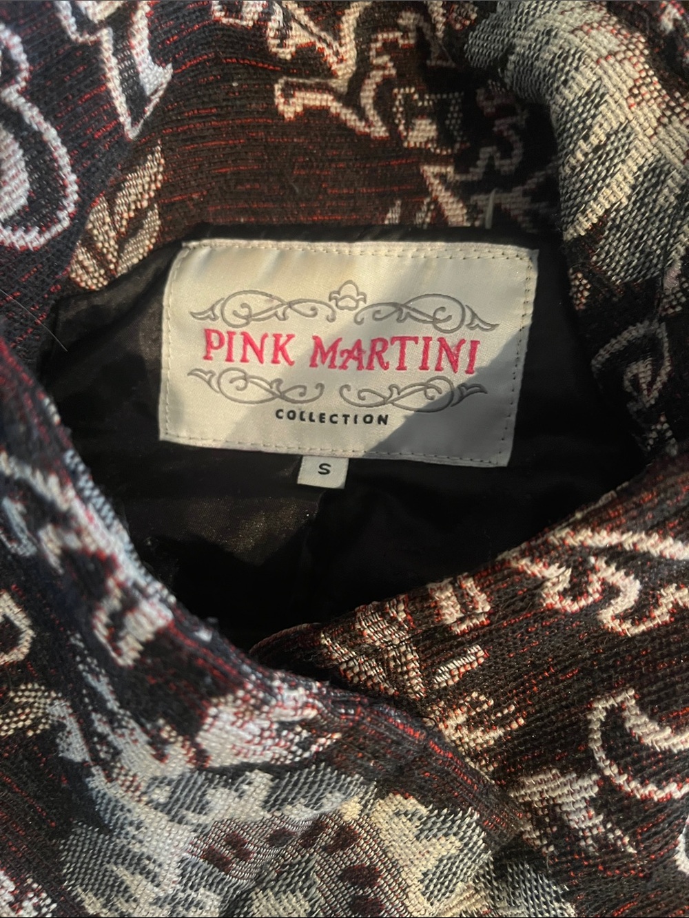 Pink Martini patchwork coat - Picture 2 of 3